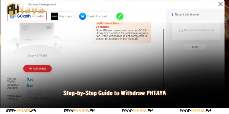 complete your phtaya withdrawal process in just a few steps