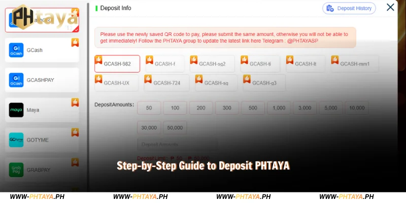 deposit smoothly at phtaya with this step-by-step guide
