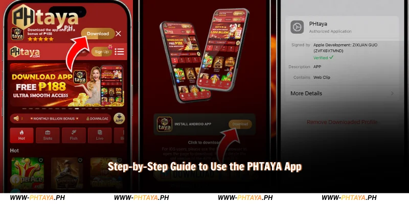 get started with the phtaya app using this step-by-step guide